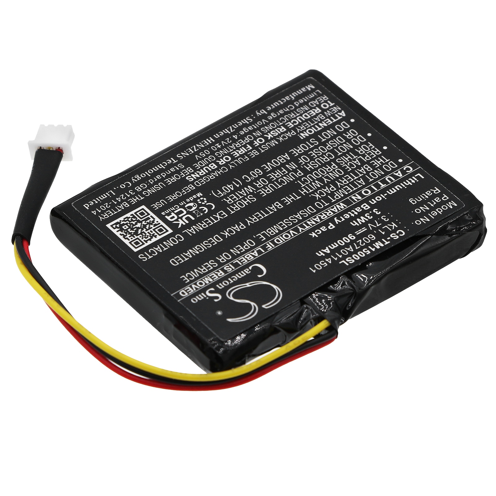 Batteri till Navigator, GPS för TomTom VIA 1505T, VIA 1435TM, VIA 1505M m.fl.