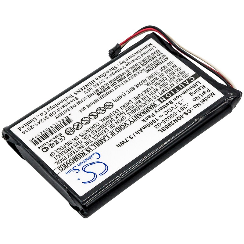 Batteri till Navigator, GPS för Garmin Nuvi 2555LMT, Nuvi 2555LT, Nuvi 2495LMT m.fl.