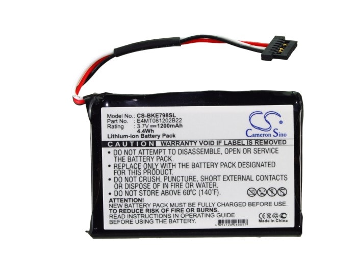 Batteri till Navigator, GPS för Becker Traffic Assist Highspeed II 7988, BE7988 m.fl.