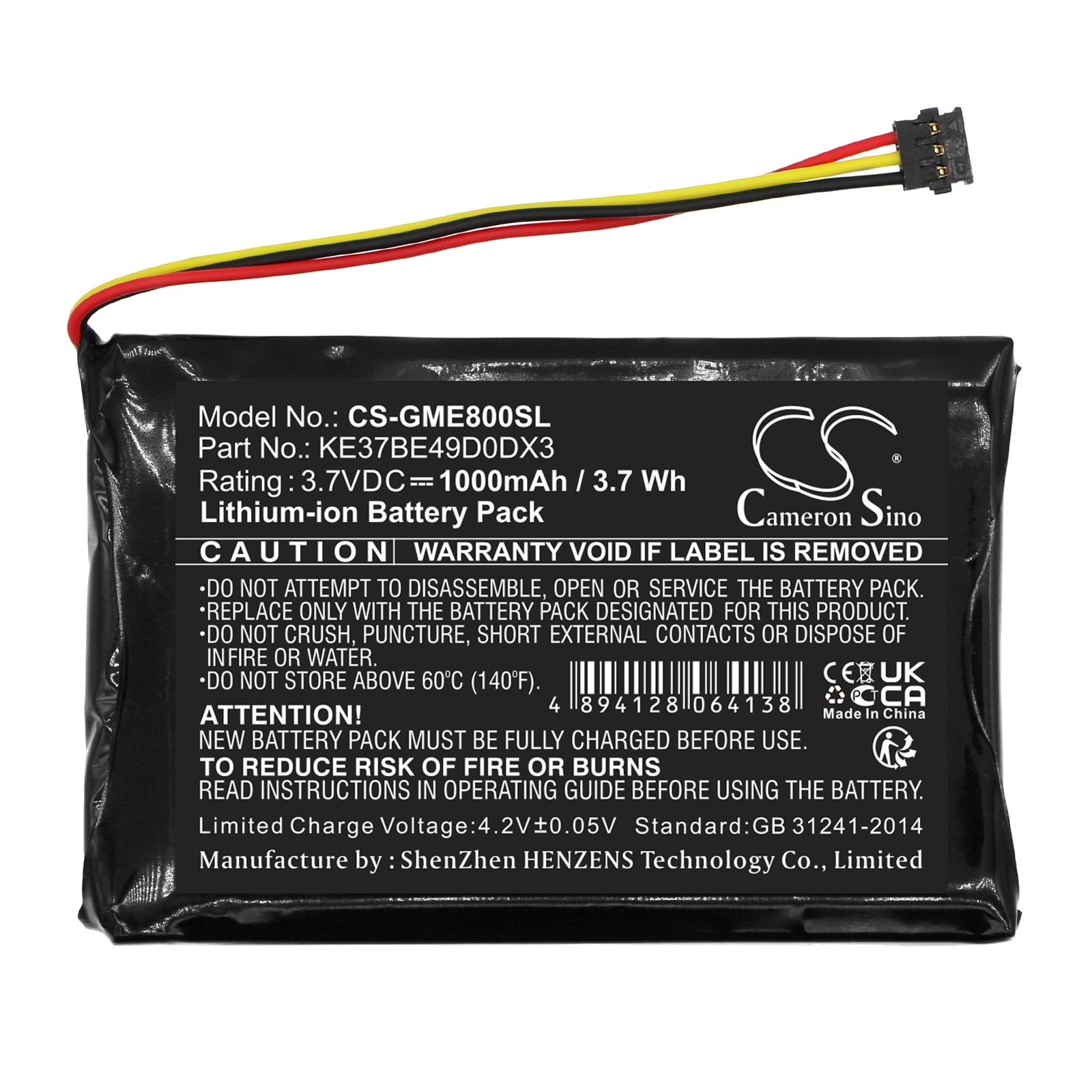 Batteri till Navigator, GPS för Garmin Edge 800, Edge 810
