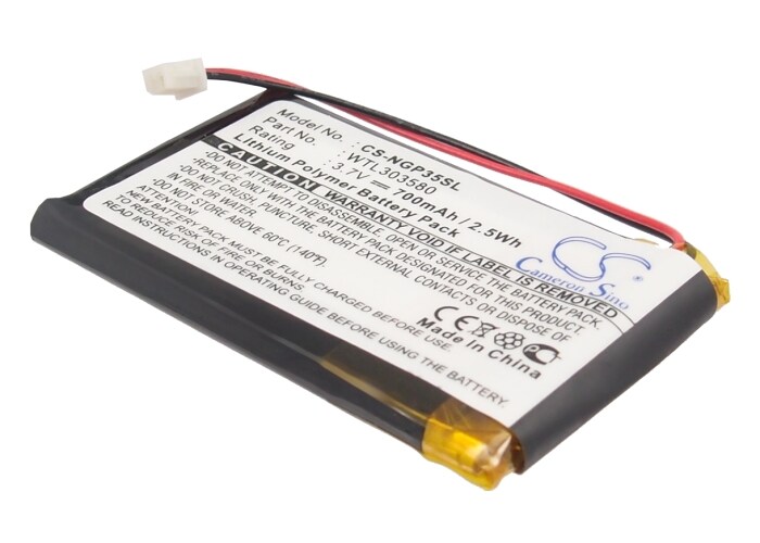 Batteri till Navigator, GPS för Navgear Streetmate GT-35, Streetmate GT-35 3D m.fl.