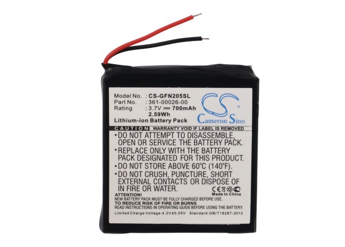 Batteri till Navigator, GPS för Garmin forerunner 205, forerunner 305