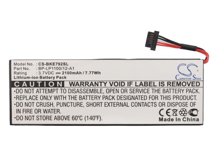 Batteri till Navigator, GPS för Becker Traffic Assist 7928, BE7928