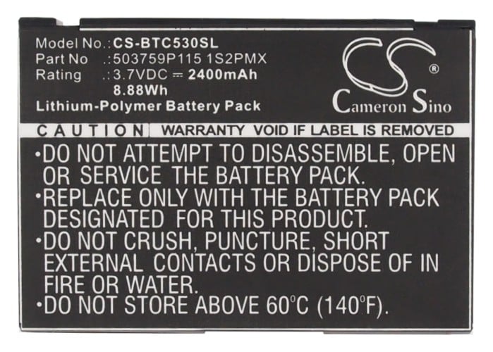 Batteri till Navigator, GPS för Blaupunkt Lucca 5.3