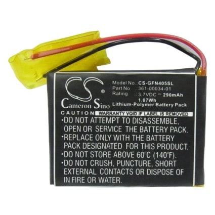 Batteri till Navigator, GPS för Garmin Foretrex 405, Foretrex 405cx, Foretrex 401