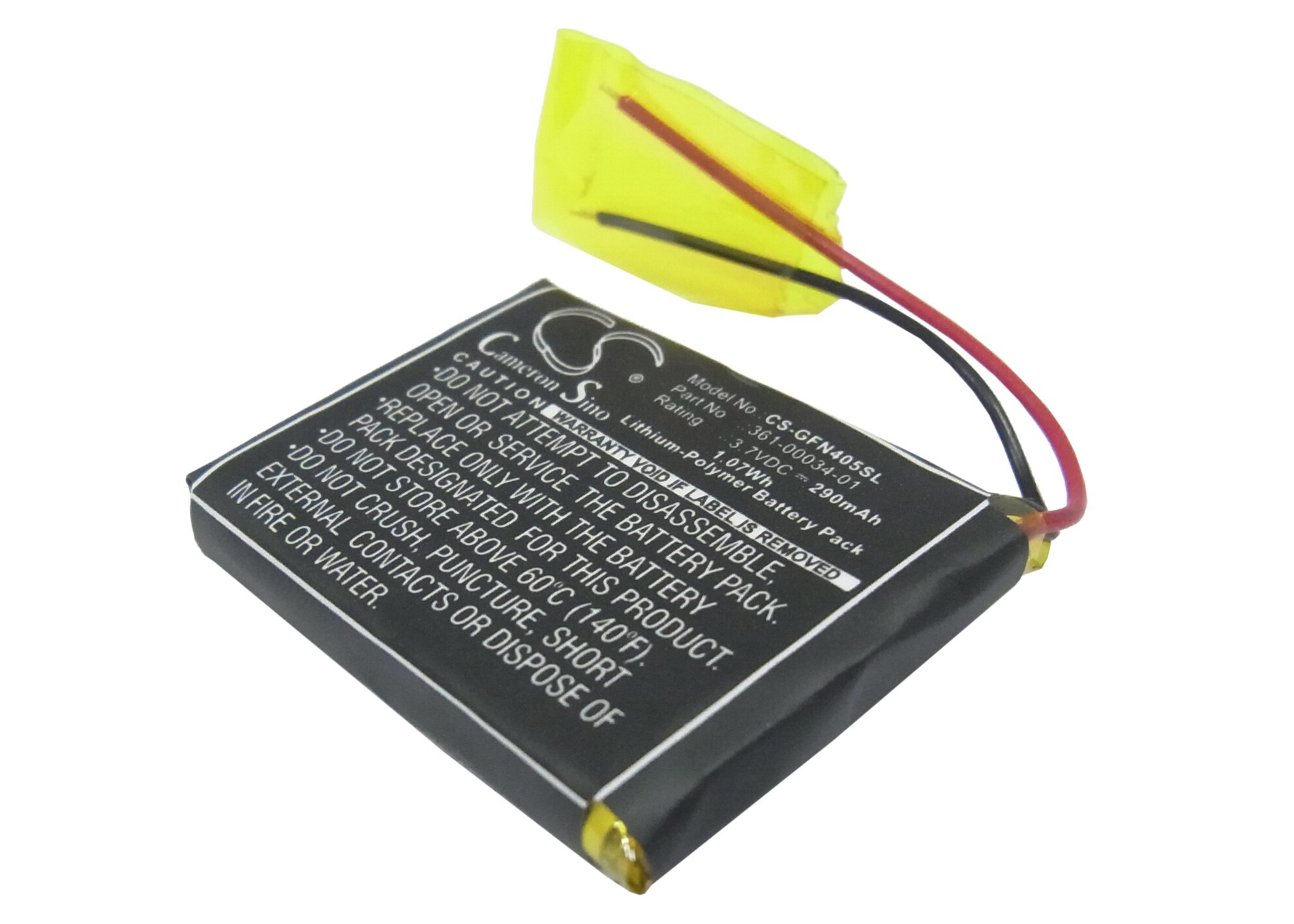 Batteri till Navigator, GPS för Garmin Foretrex 405, Foretrex 405cx, Foretrex 401