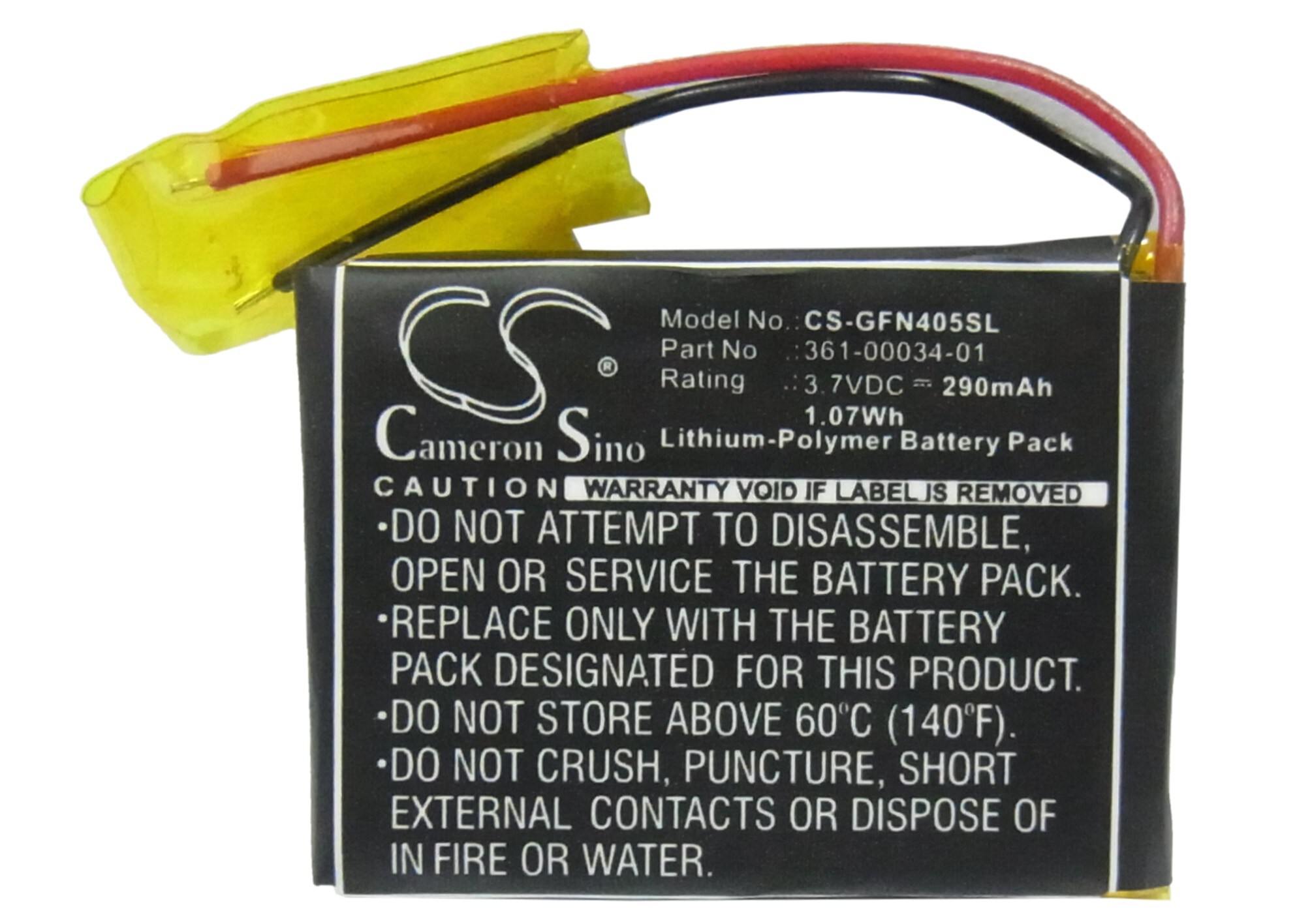 Batteri till Navigator, GPS för Garmin Foretrex 405, Foretrex 405cx, Foretrex 401