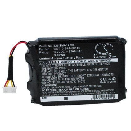 Batteri till Navigator, GPS för Satmap Active 10, Active 12