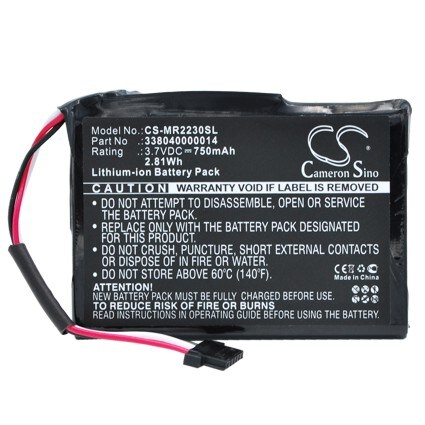 Batteri till Navigator, GPS för Magellan RoadMate 2230, RoadMate 2230T-LM