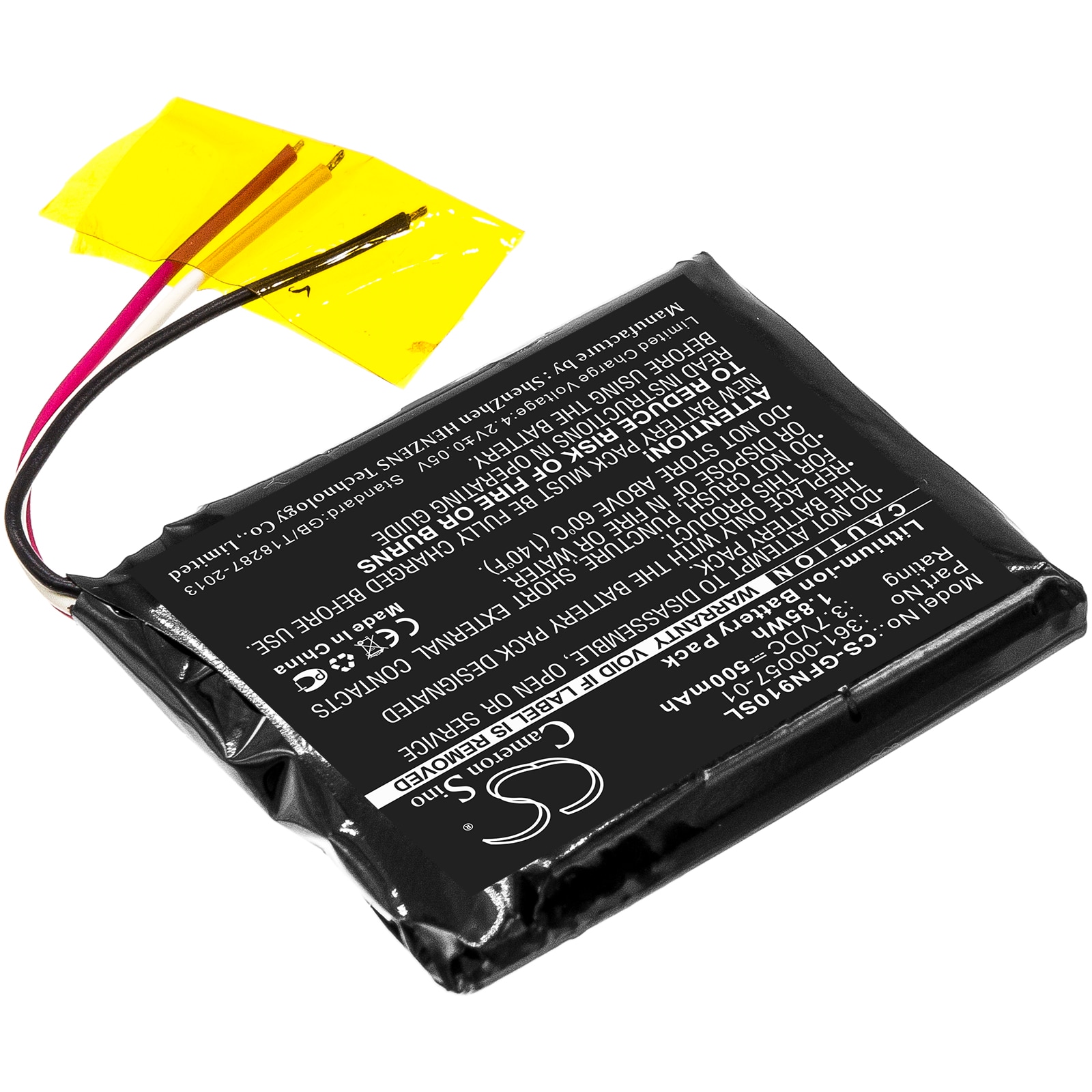 Batteri till Navigator, GPS för Garmin forerunner 910XT