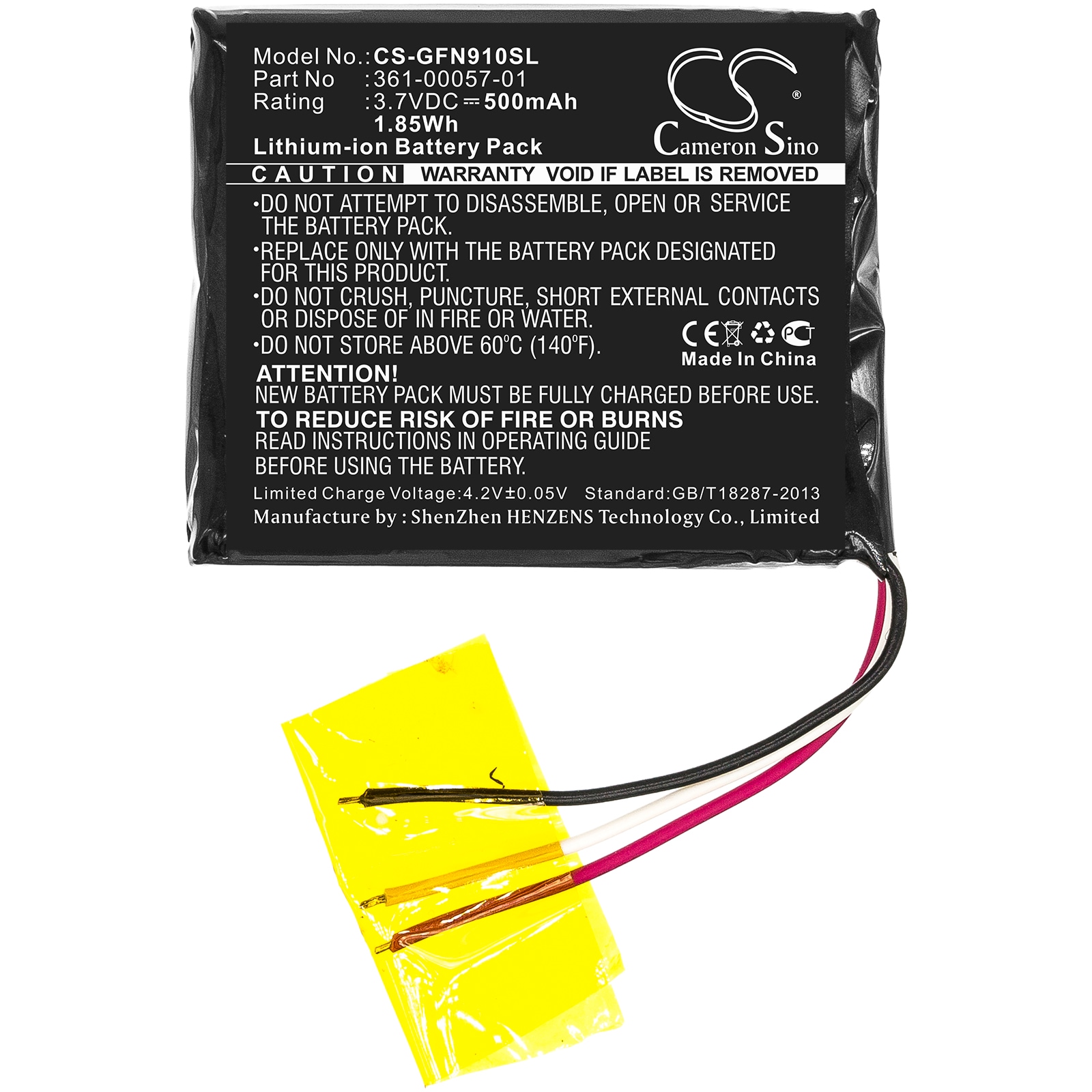 Batteri till Navigator, GPS för Garmin forerunner 910XT