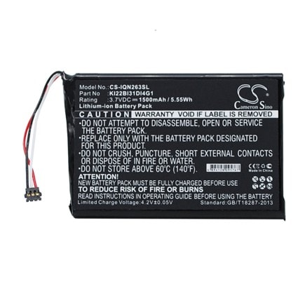 Batteri till Navigator, GPS för Garmin Nuvi 2639LMT, 2689LMT, Nuvi 2639LMT 6-inch m.fl.