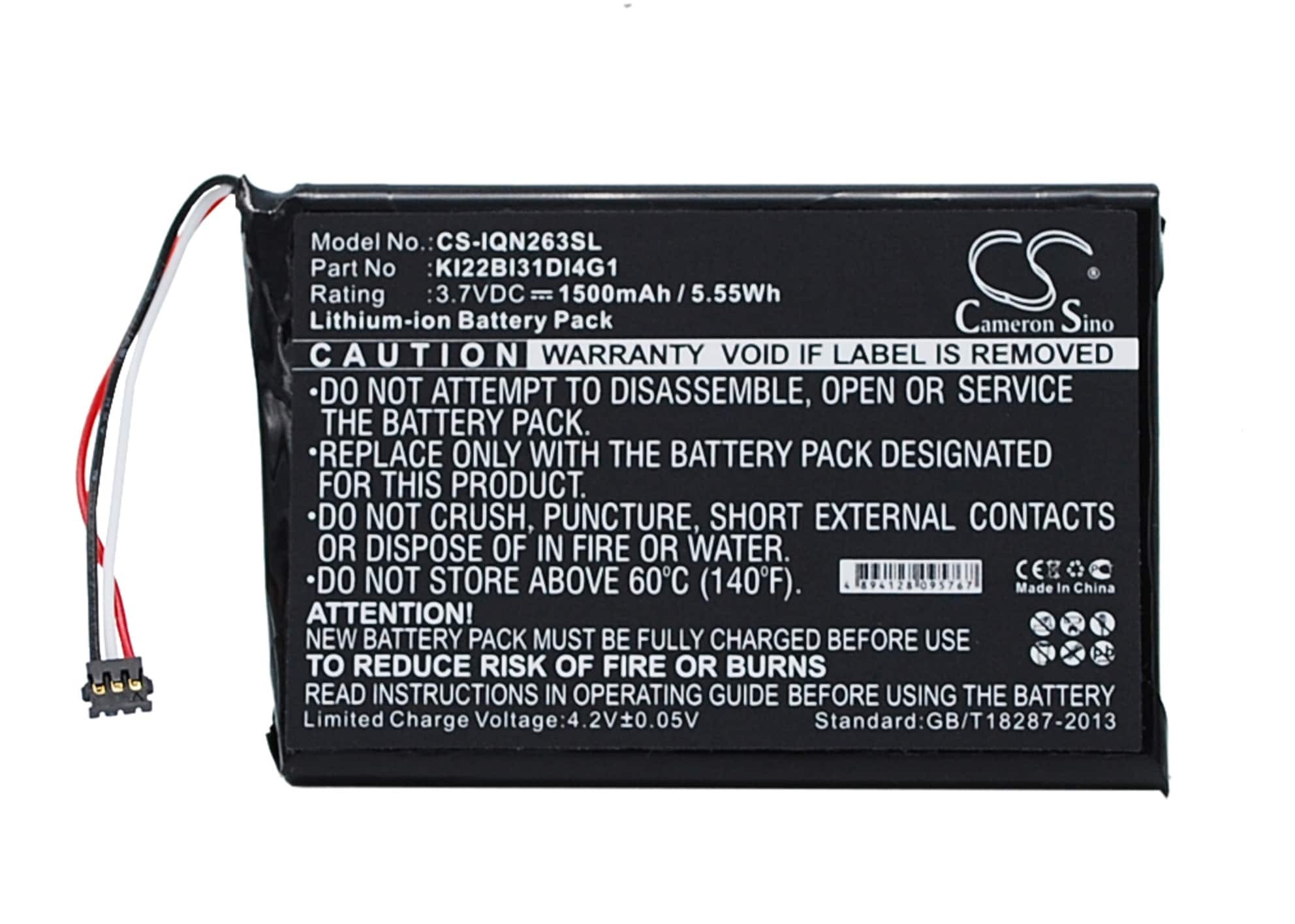 Batteri till Navigator, GPS för Garmin Nuvi 2639LMT, 2689LMT, Nuvi 2639LMT 6-inch m.fl.