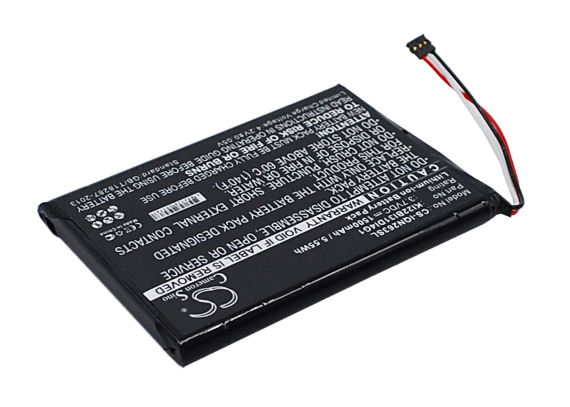 Batteri till Navigator, GPS för Garmin Nuvi 2639LMT, 2689LMT, Nuvi 2639LMT 6-inch m.fl.