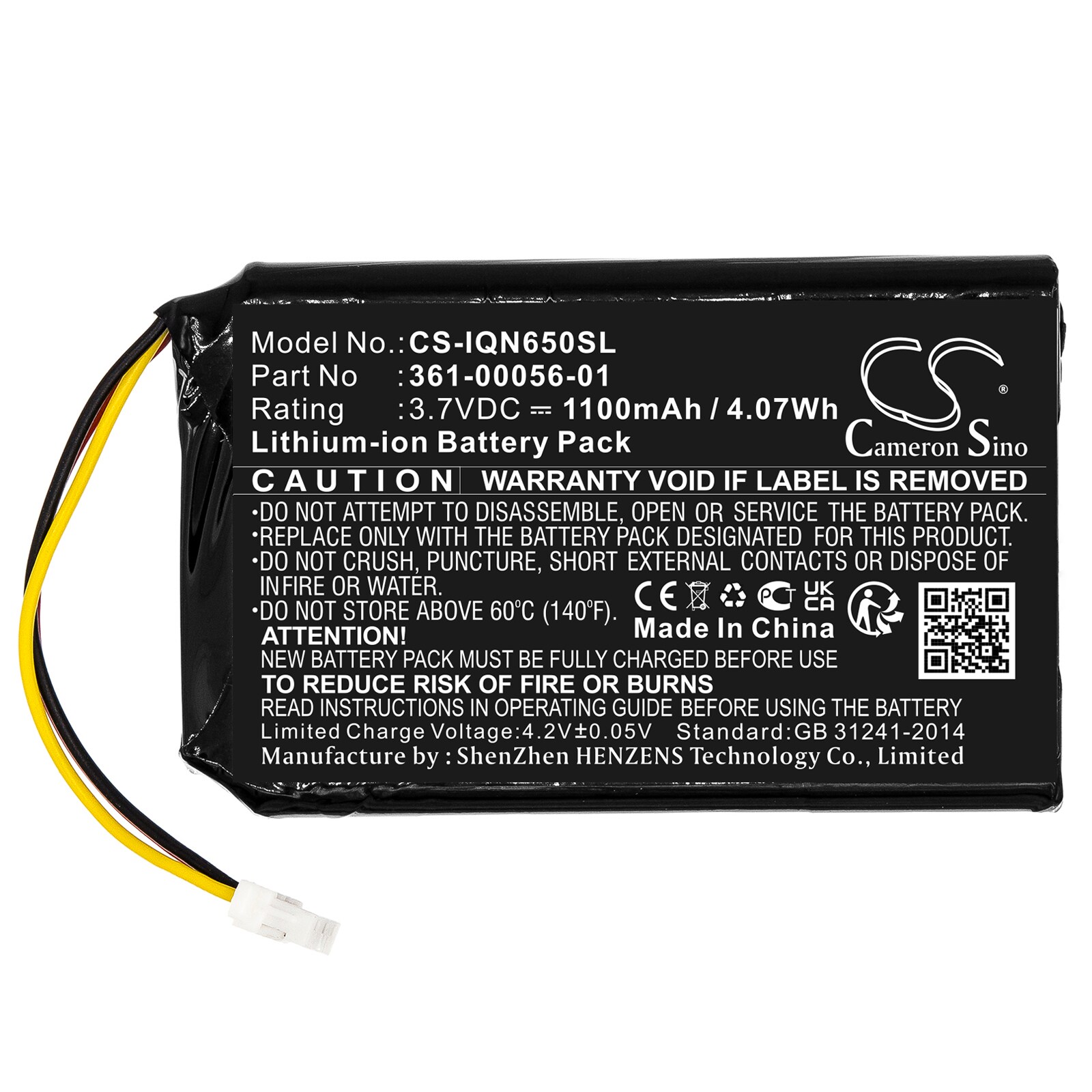 Batteri till Navigator, GPS för Garmin Nuvi 65, Nuvi 65LM, Nuvi 65LM 6" m.fl.
