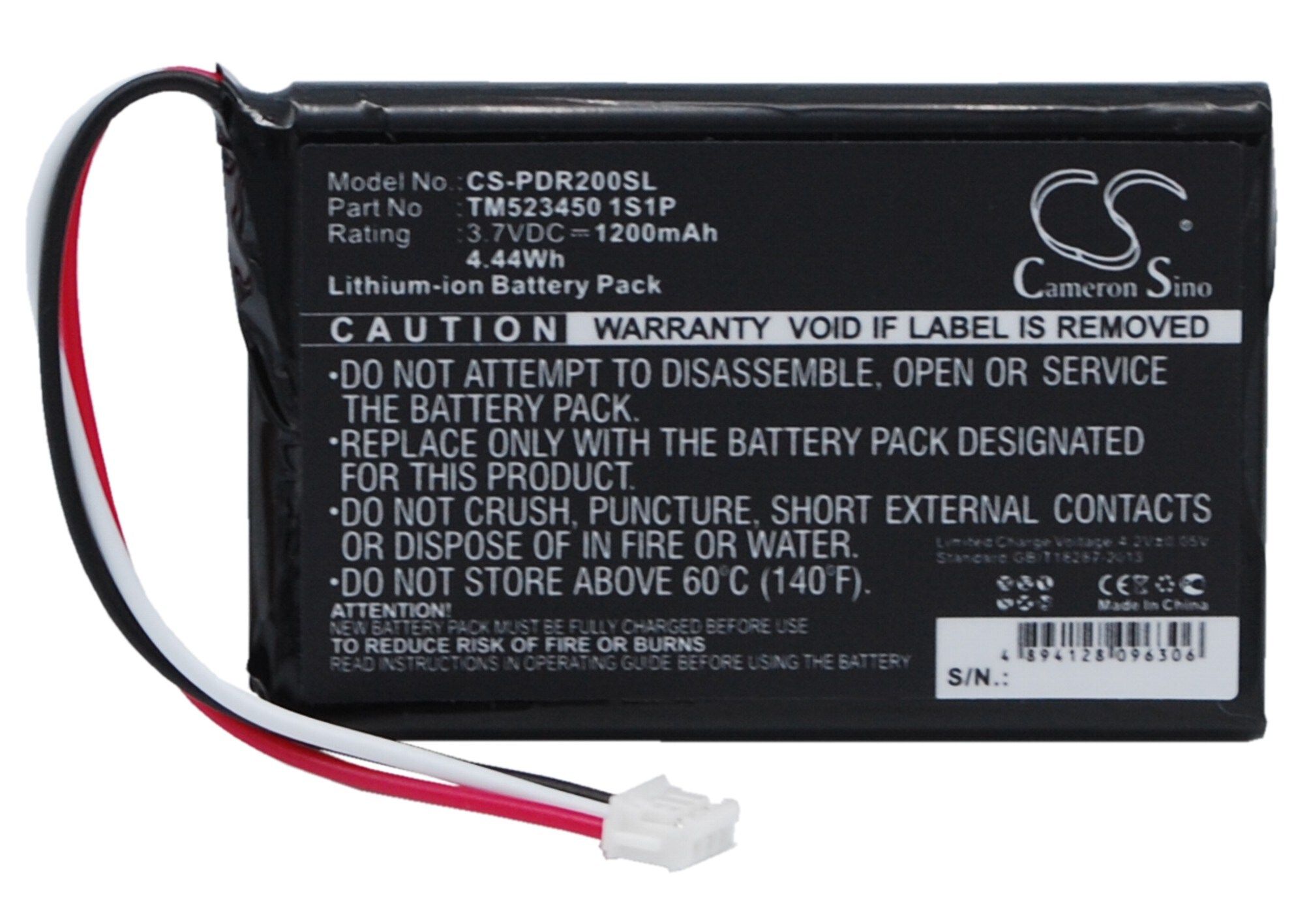 Batteri till Navigator, GPS för PHAROS Drive GPS 200, PDR200