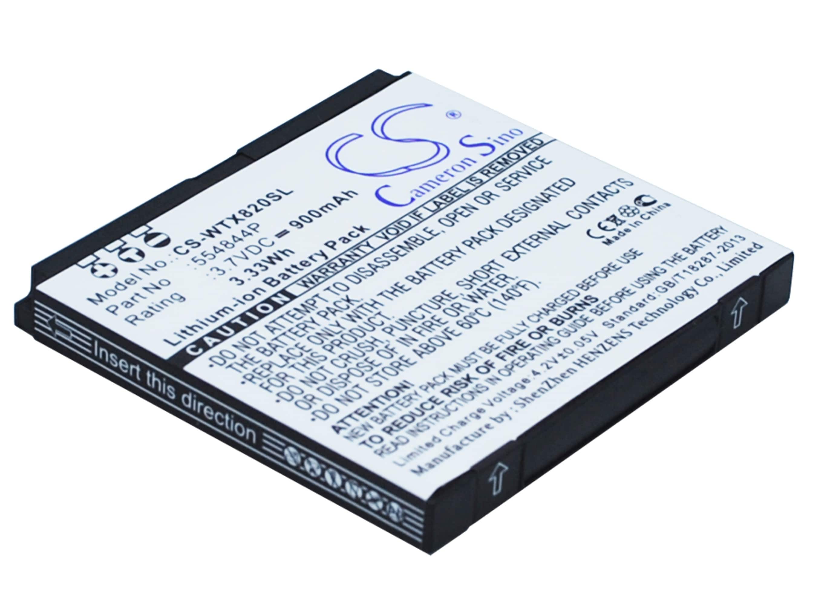 Batteri till Navigator, GPS för Wayteq X820, X850