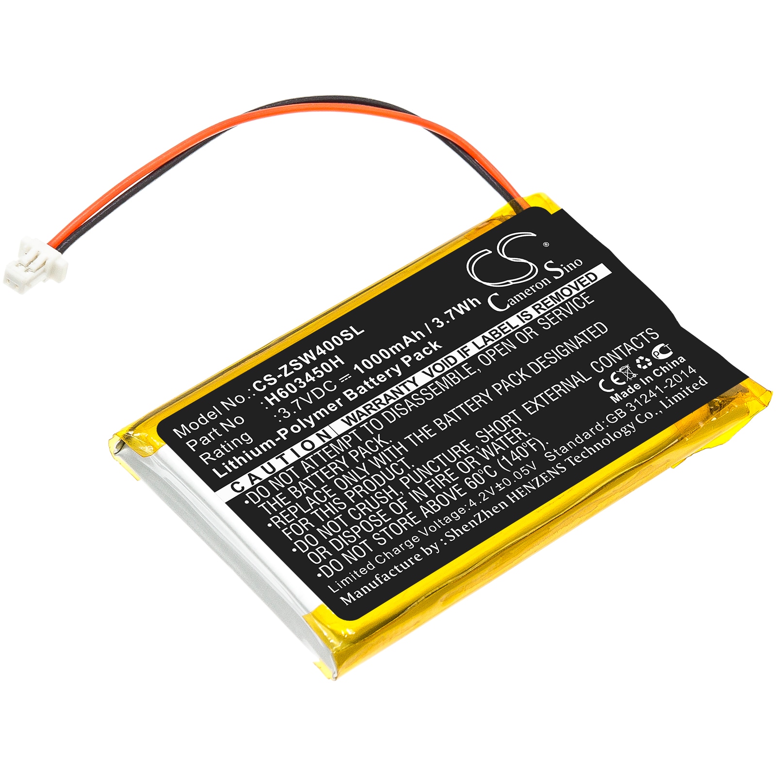 Batteri till Navigator, GPS för IZZO Swami 4000, Swami 4000 GOLF GPSA43094