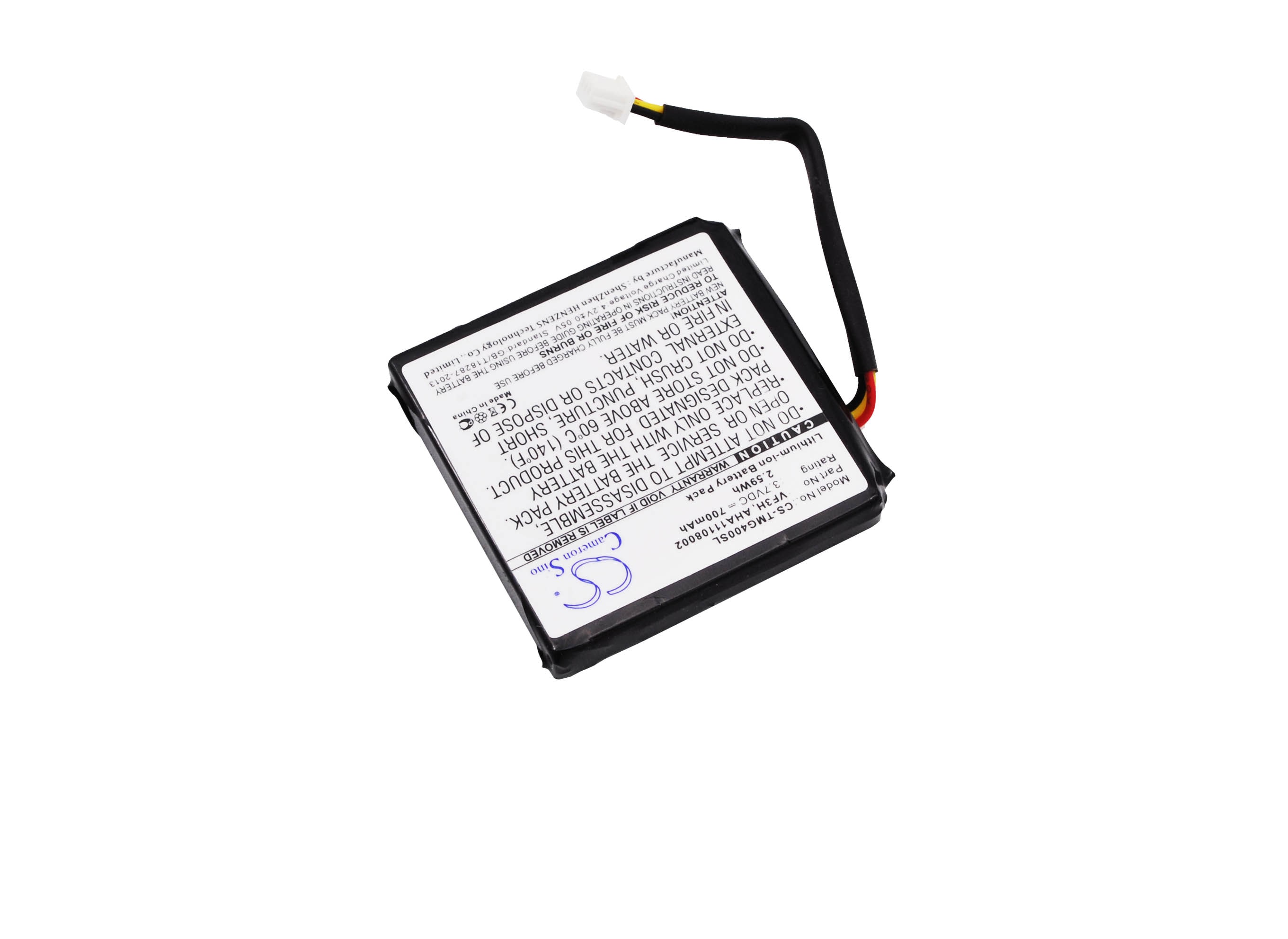 Batteri till Navigator, GPS för TomTom Go 400 4.3", Go 400 Touch, Via 110 Europe