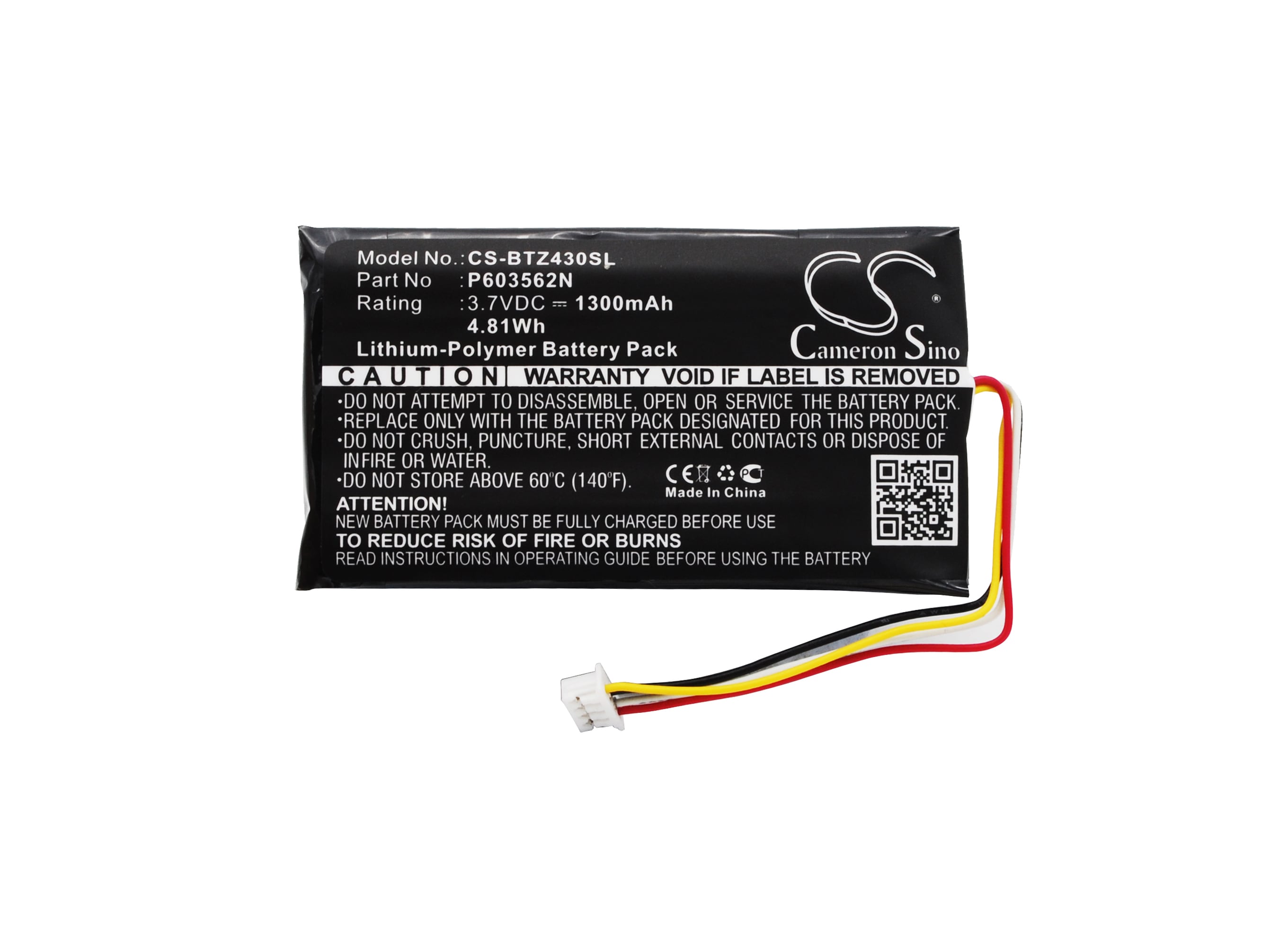 Batteri till Navigator, GPS för Binatone Z430BT