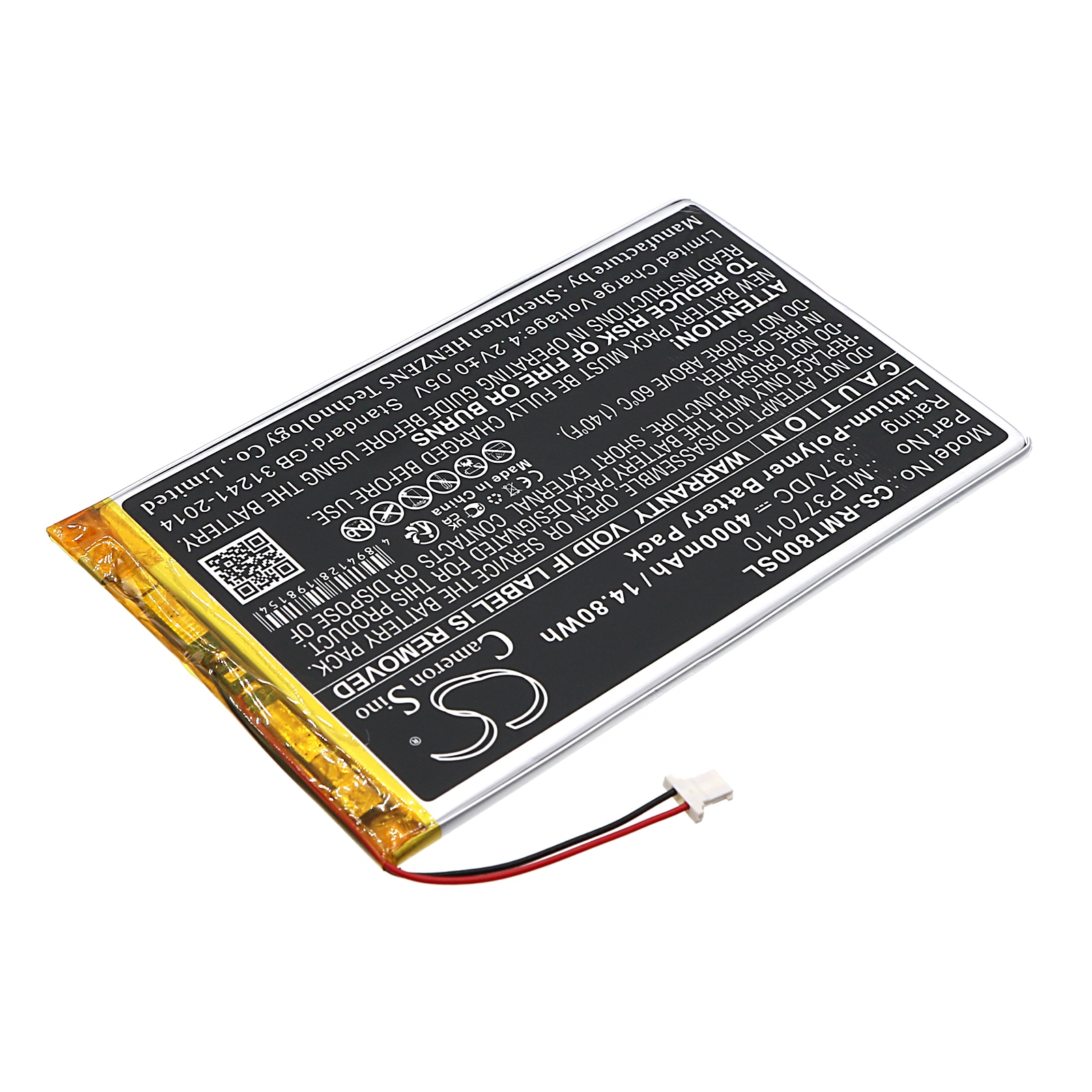 Batteri till Navigator, GPS för RAND McNally TND-T80B, TND-T80A