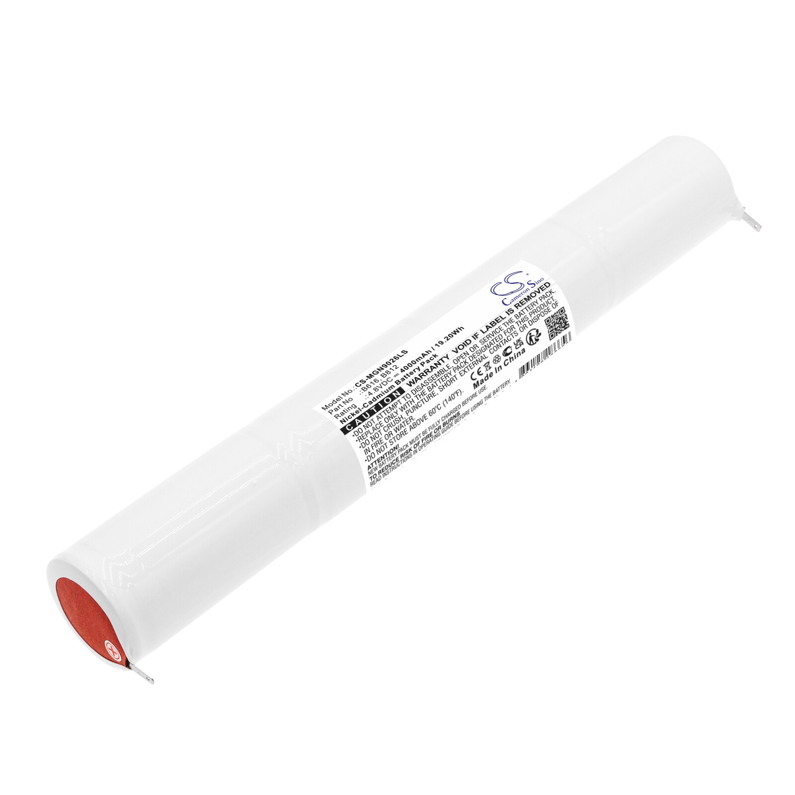 Batteri till Nödbelysning för MACKWELL B616, B812