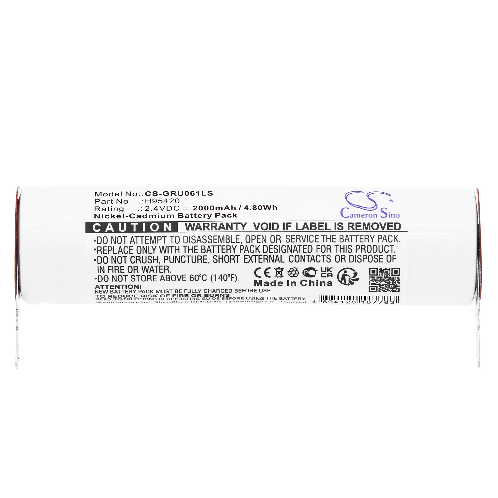 Batteri till Nödbelysning för Legrand 061892, 2KRMT 23/43, 160SCKT2AX