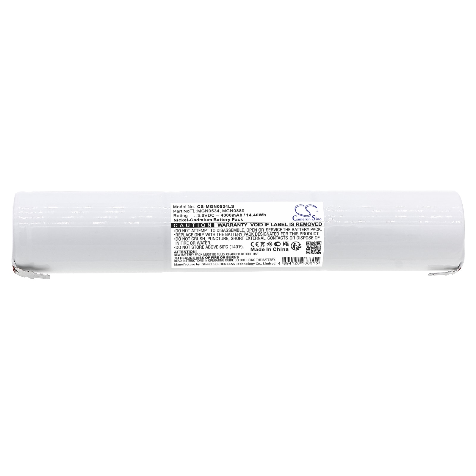 Batteri till Nödbelysning för Schneider TD110333, OVA58985, 130041 m.fl.