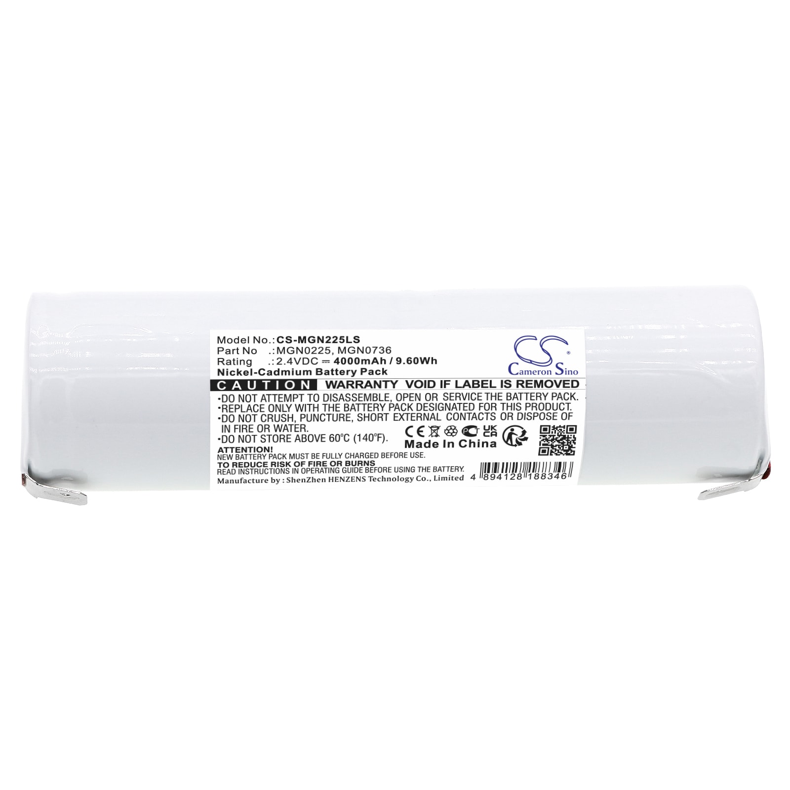 Batteri till Nödbelysning för URA 130040, 131199, 137971 m.fl.