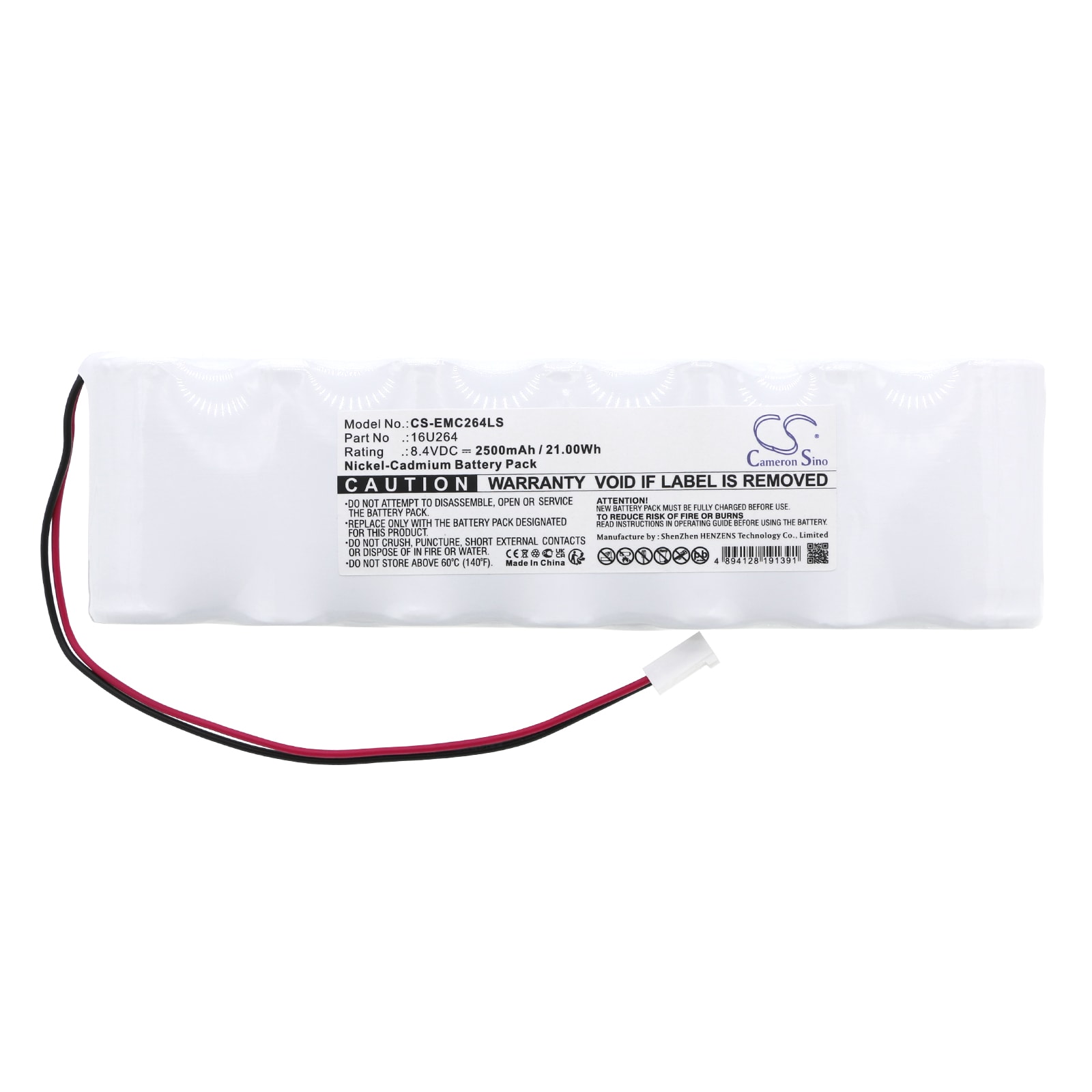 Batteri till Nödbelysning för DUAL-LITE PGB, PGP, PGW m.fl.