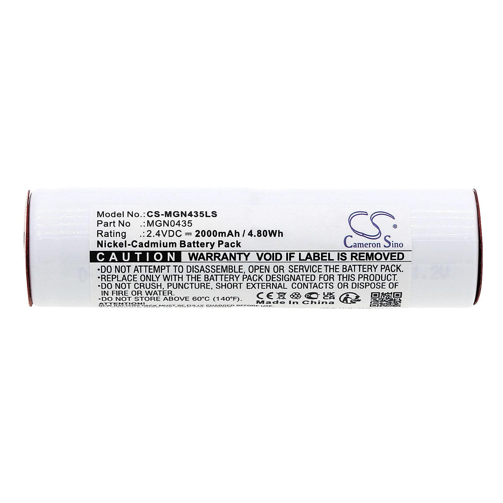 Batteri till Nödbelysning för Saft 805565, 135869, 134891 m.fl.
