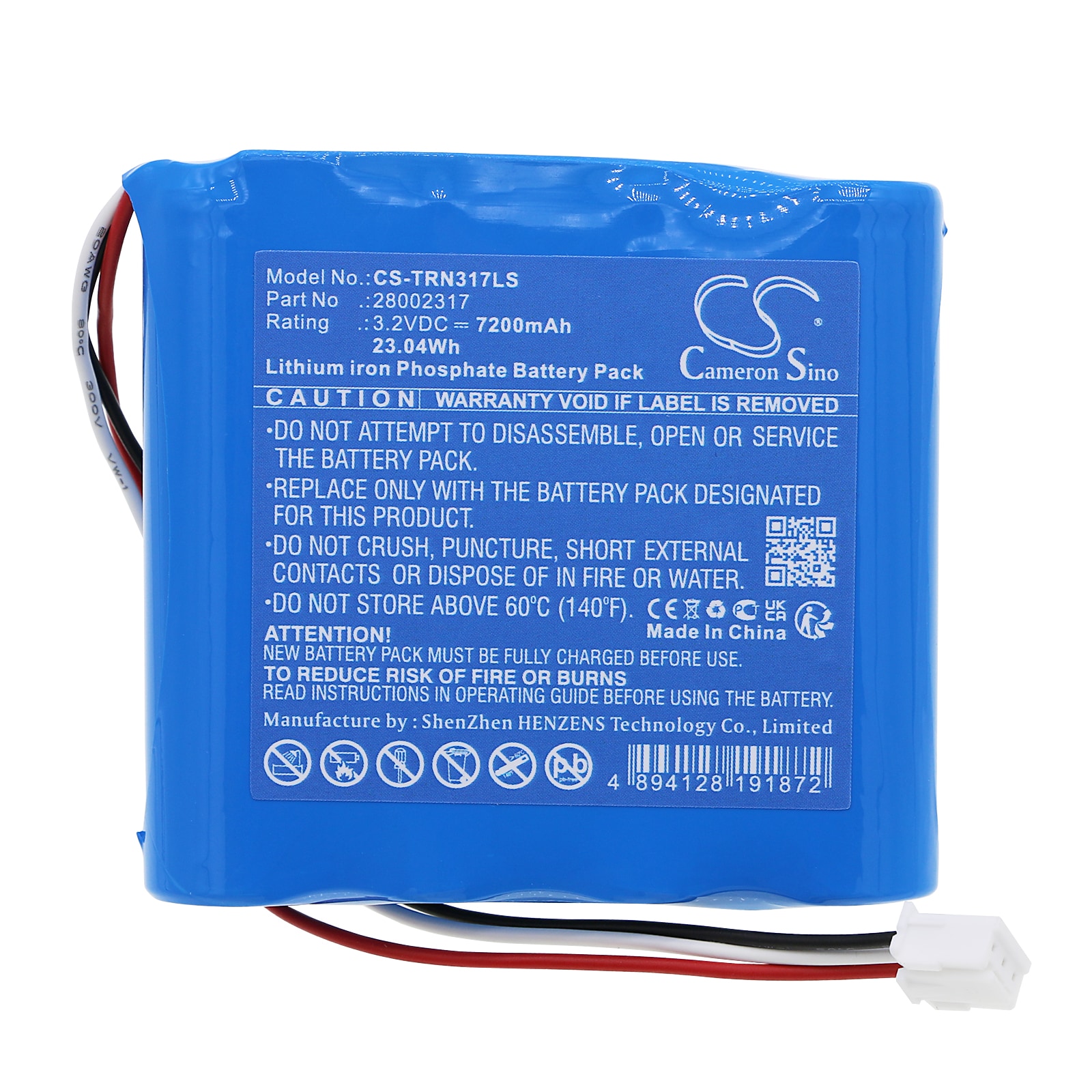 Batteri till Nödbelysning för TRIDONIC 28002317