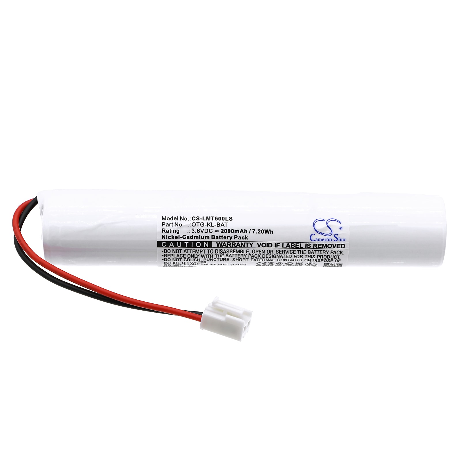 Batteri till Nödbelysning för Lumenxl OTG-KL, OTG-KL-1, OTG-EF-55