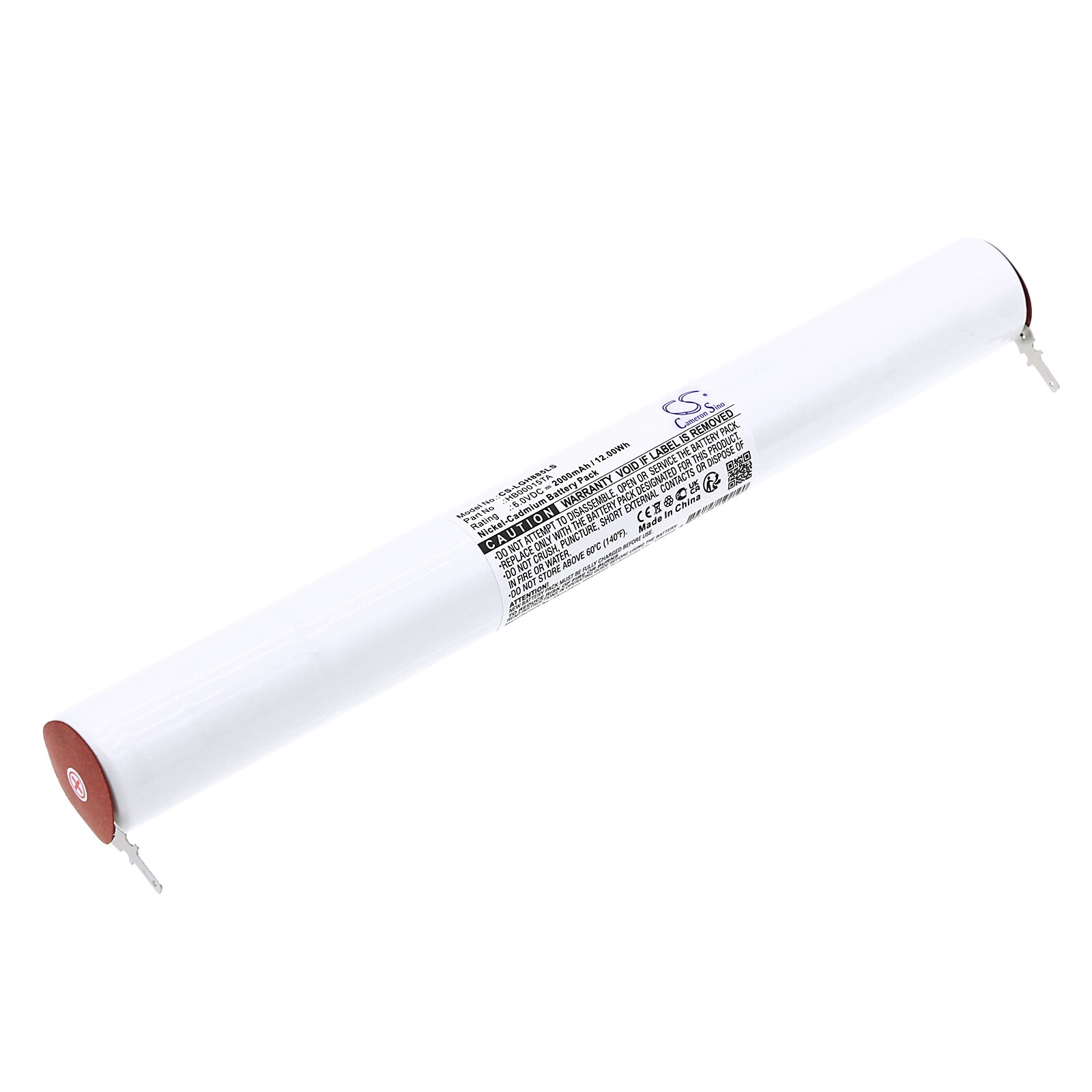 Batteri till Nödbelysning för Legrand 6600 03, 6600 04, 6600 05