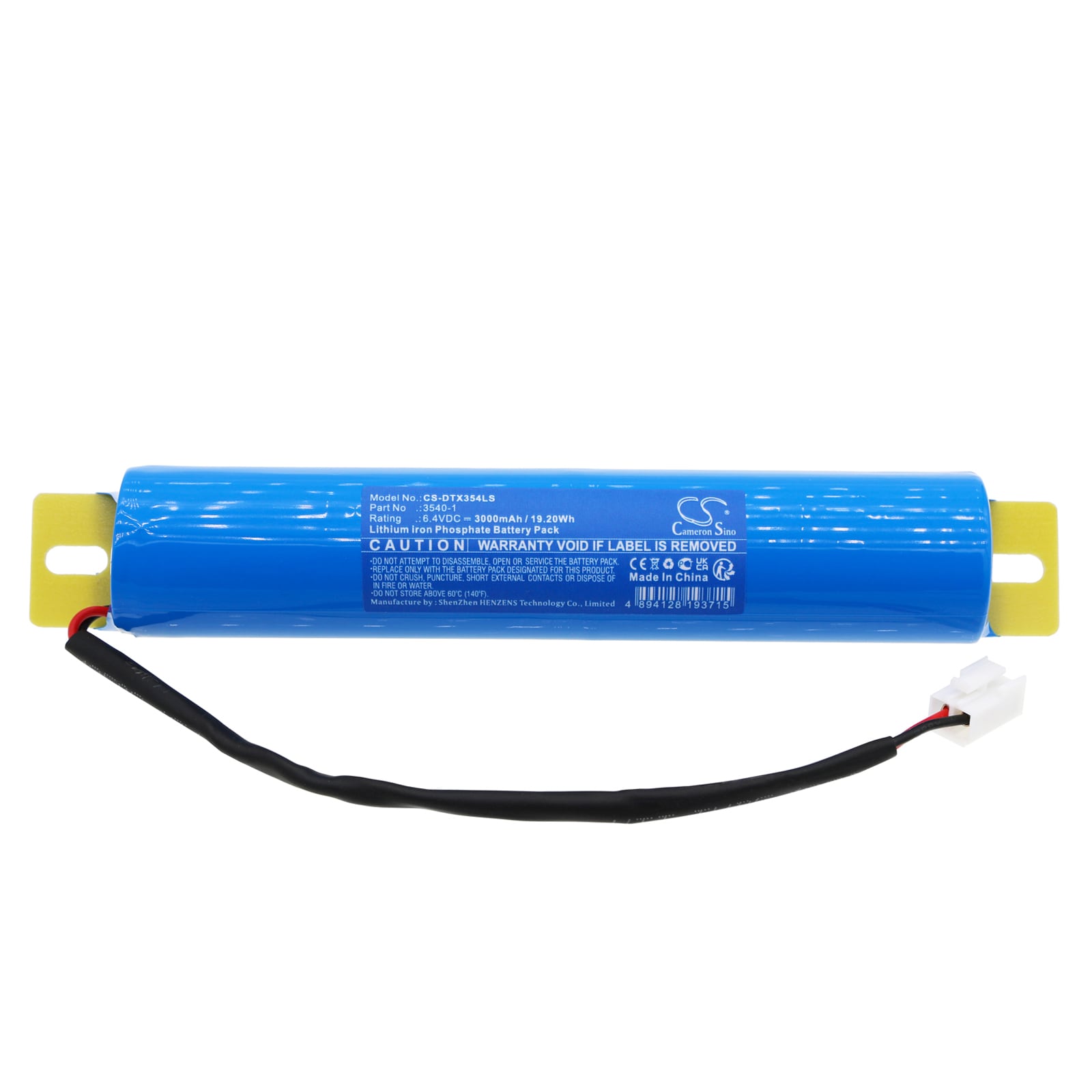 Batteri till Nödbelysning för DOTLUX MISTRALexit, 3538-140180