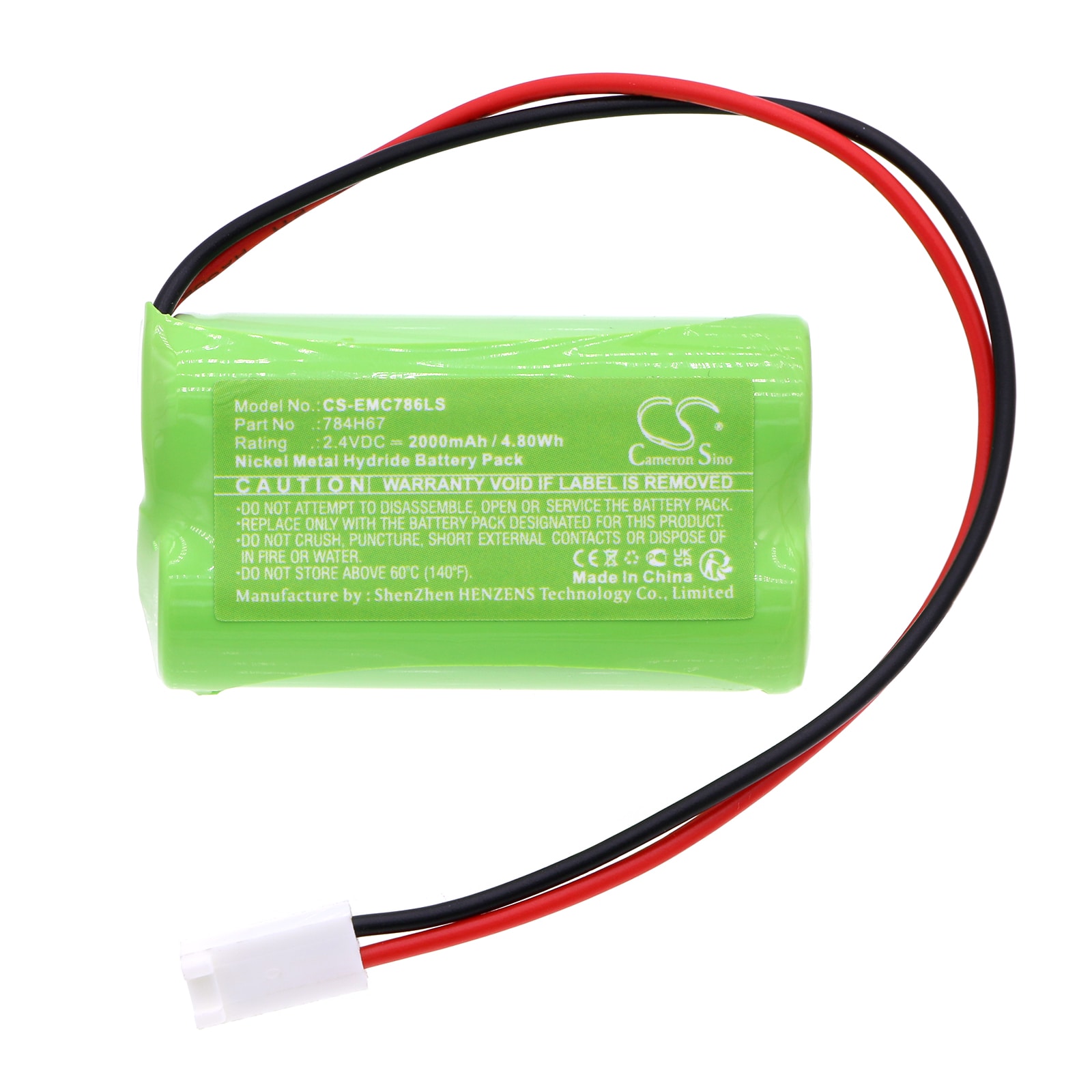 Batteri till Nödbelysning för DUAL-LITE EV4D-02L, EV4DI-02L