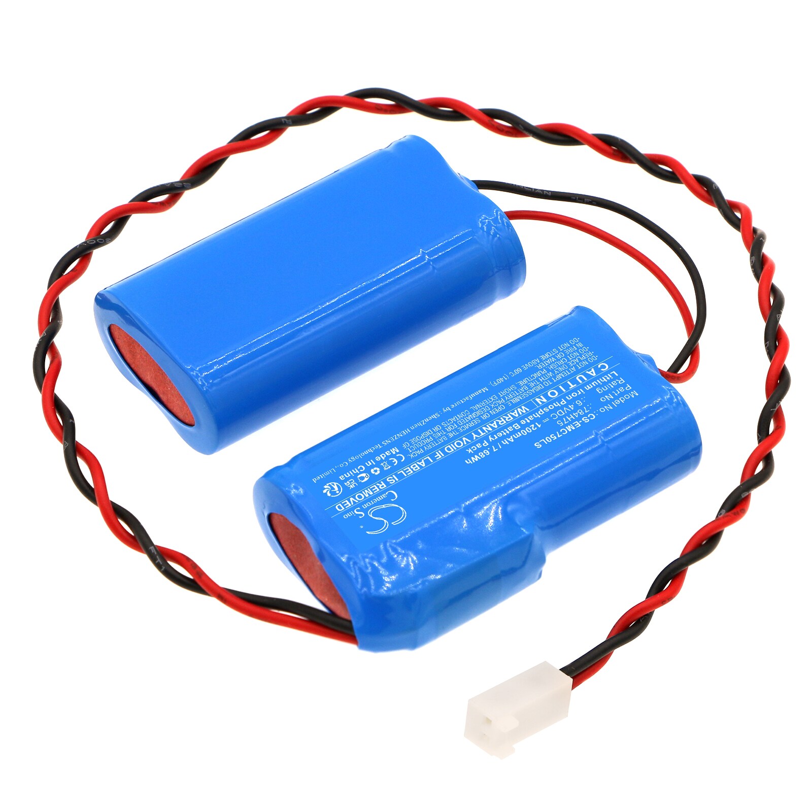 Batteri till Nödbelysning för DUAL-LITE EVCUGWD4, EVCURWD4