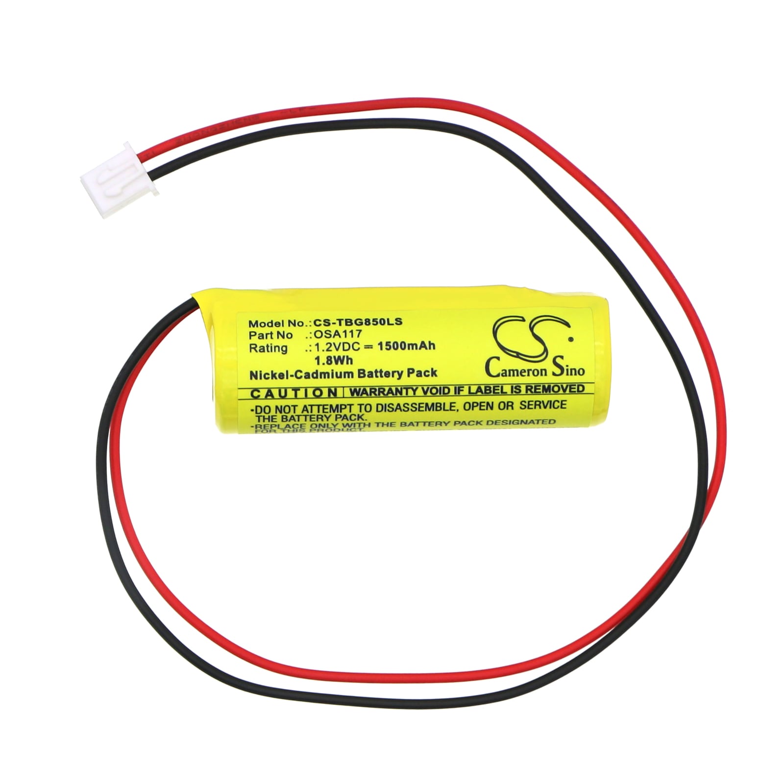 Batteri till Nödbelysning för T&B 12745, NIC1056, 012745
