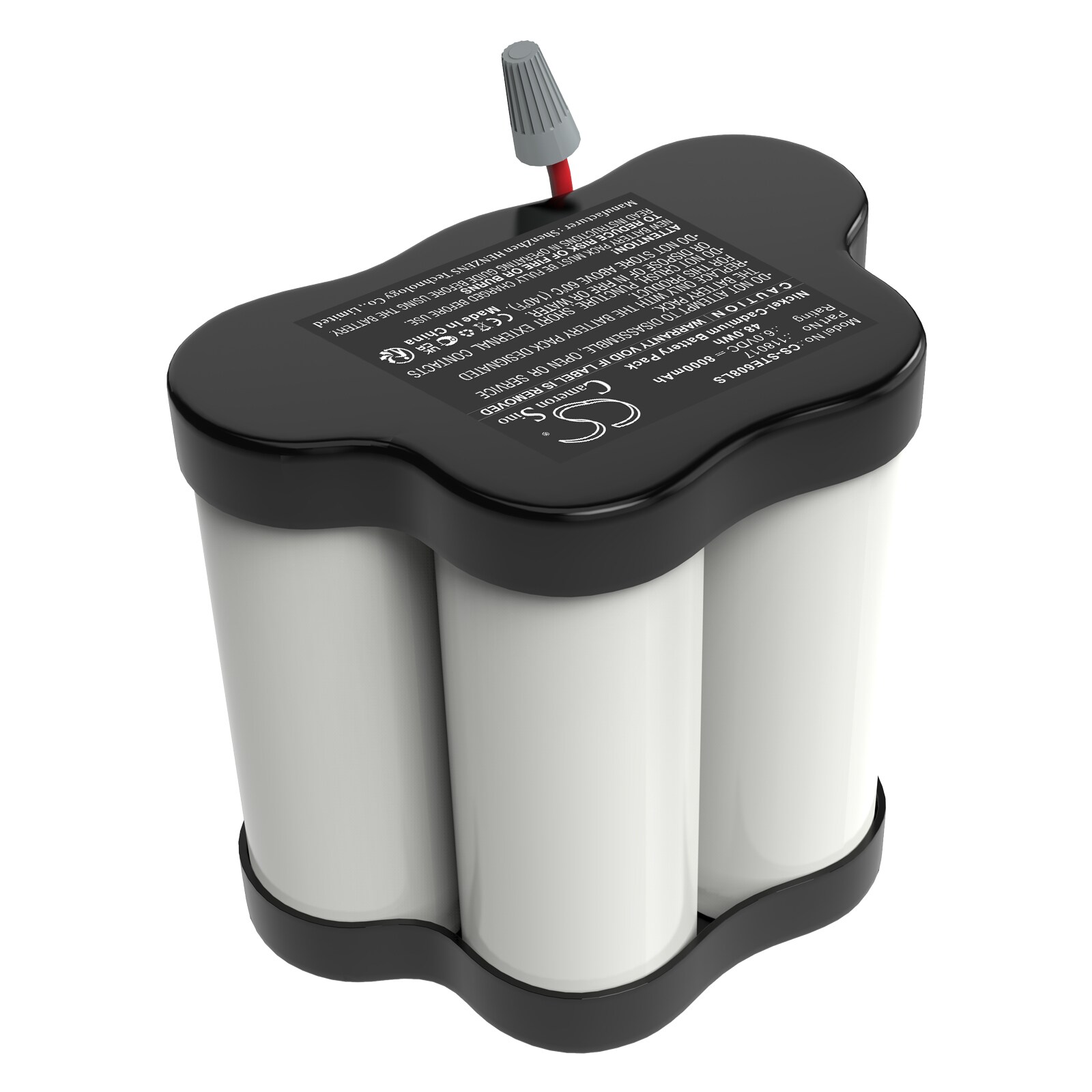 Batteri till Nödbelysning för Stahl ECOLUX 6608/5