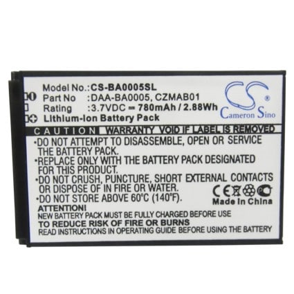 Batteri till Mediaspelare för Creative Zen Micro, Zen Micro Photo, Zen Micro 5GB m.fl.