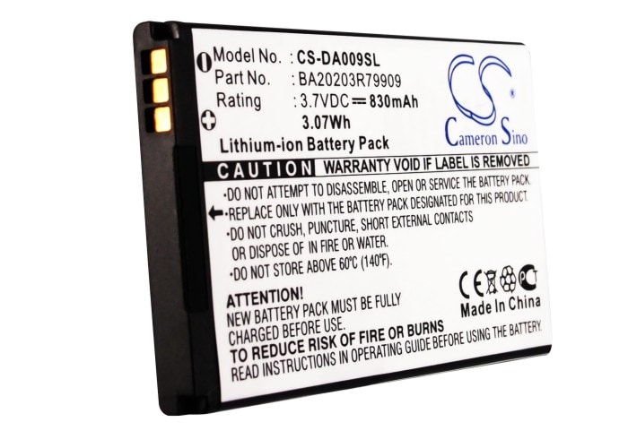 Batteri till Mediaspelare för Creative Zen Micro Photo, Zen Micro Photo 4G