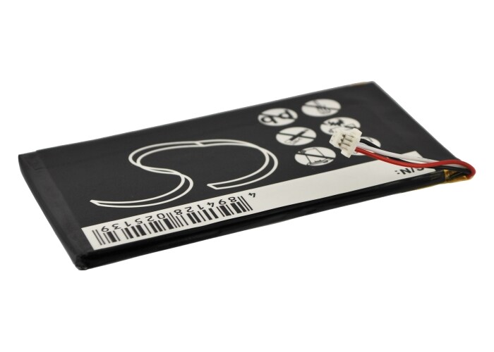 Batteri till Mediaspelare för Creative Zen Vision M 30GB, Zen Vision M (60GB)