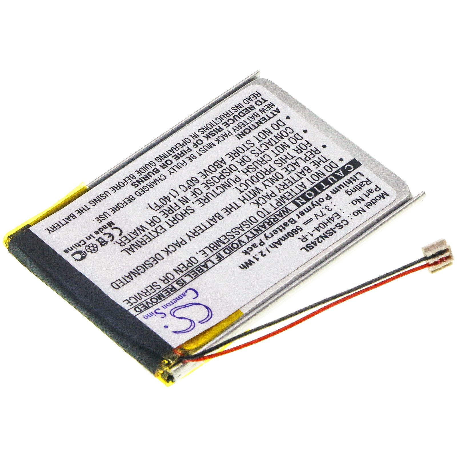 Batteri till Mediaspelare för INSIGNIA NS-4V24, NS-8V24