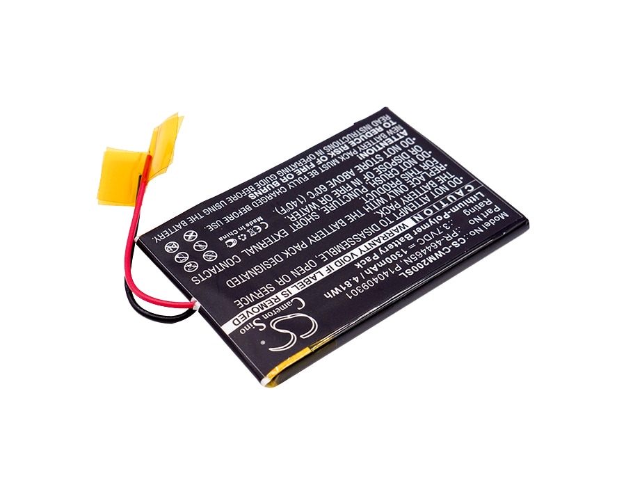 Batteri till Mediaspelare för Cowon M2, M2 16G, M2 32G