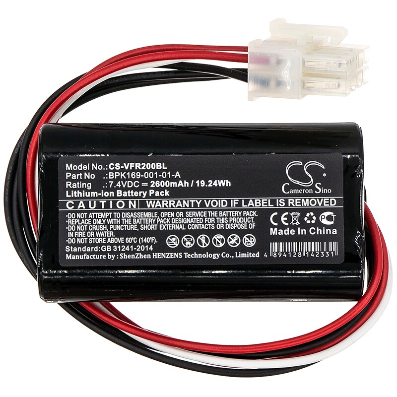 Batteri till Betalningsterminal för Verifone Ruby 2, Ruby CI, PCA169-404-01-A m.fl.
