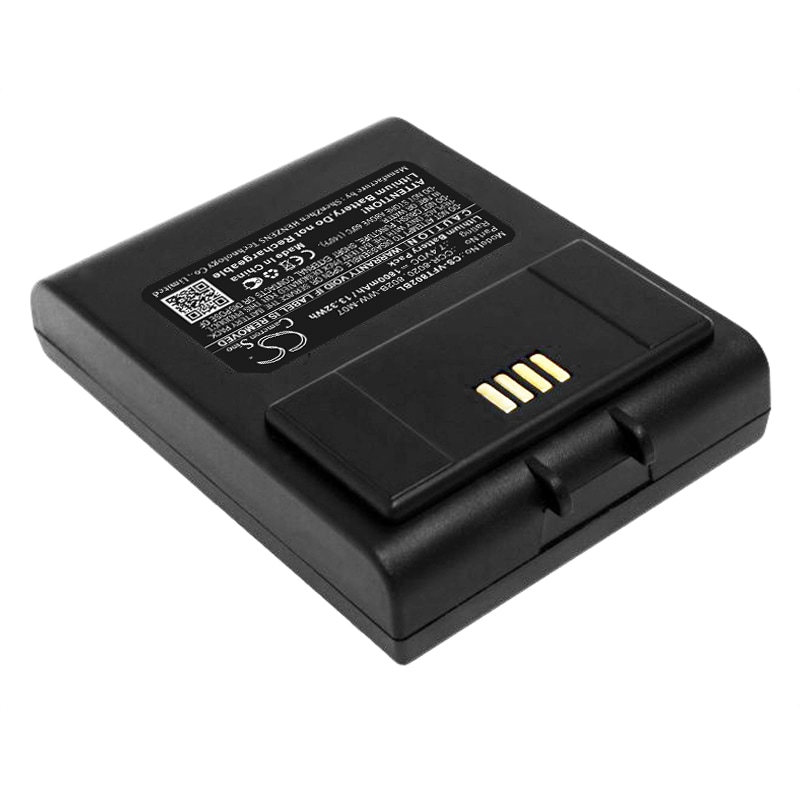 Batteri till Betalningsterminal för VeriFone Nurit 8020, 802B-WW-M05, Nurit 8020US20 m.fl.