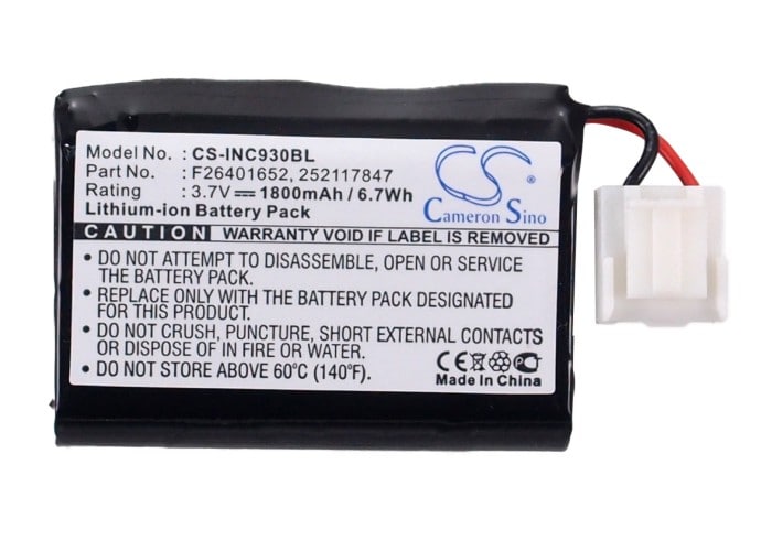 Batteri till Betalningsterminal för Ingenico EFT930, EFT930-B, EFT930-P m.fl.