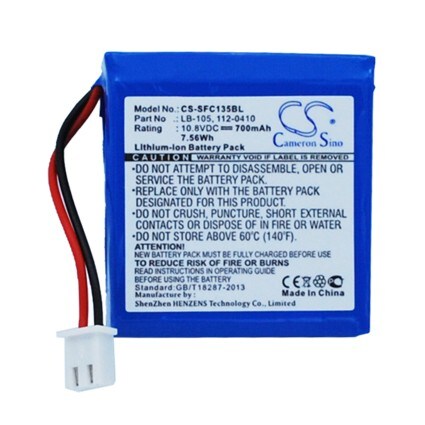 Batteri till Betalningsterminal för Safescan 135i, 145ix, 155i m.fl.