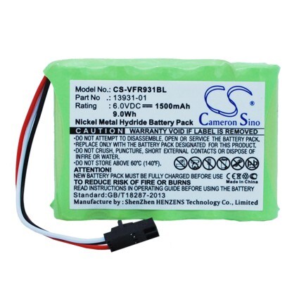 Batteri till Betalningsterminal för Verifone Ruby Console, CPU-5, CPU-4