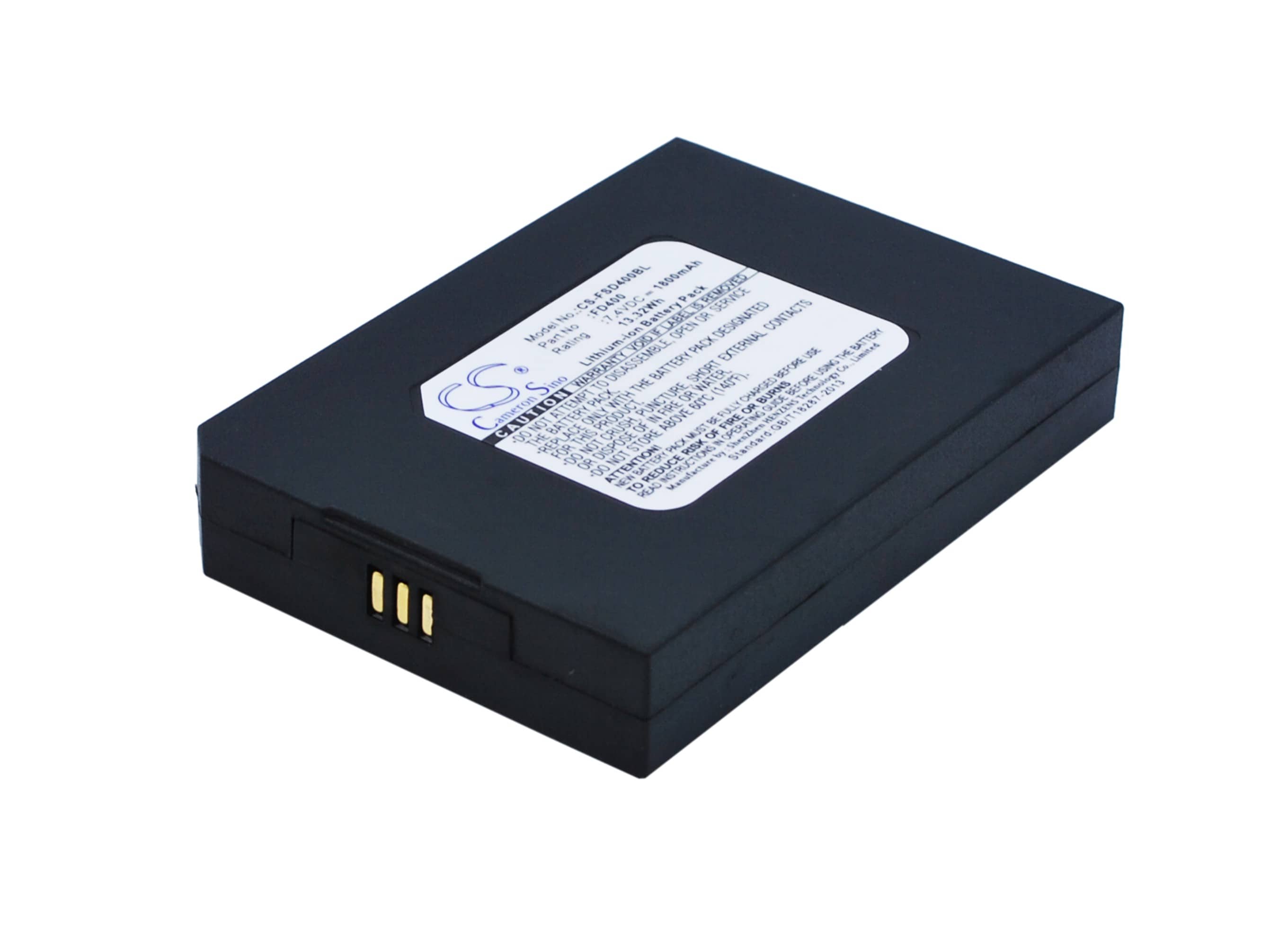 Batteri till Betalningsterminal för FirstData FD-400, FD-400Ti, FD-400Gt m.fl.